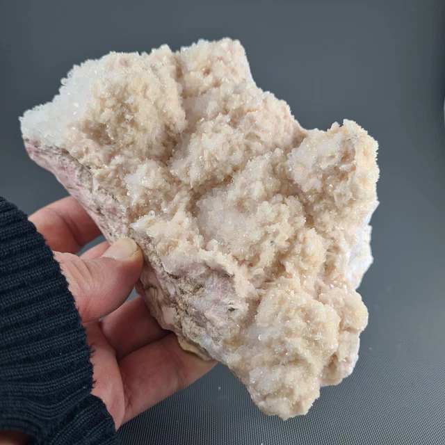 Top XL Stufe Rhodochrosit XX Quarz XX Raura mining district Peru 💎