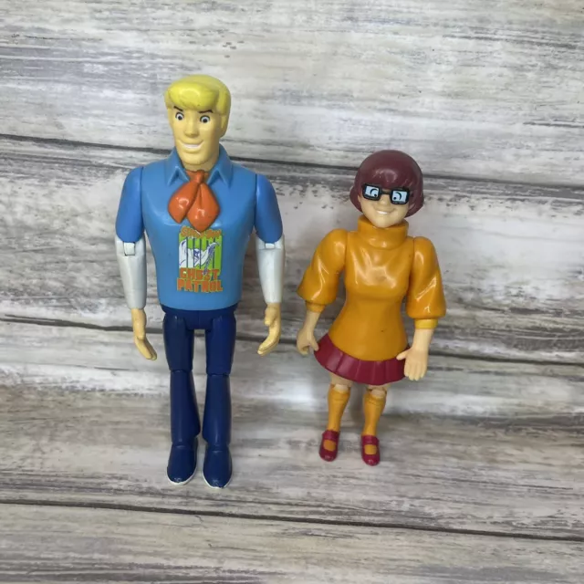 4.5 Velma Dinkley Scooby Doo Thinkway Action Figure Articulated Loose