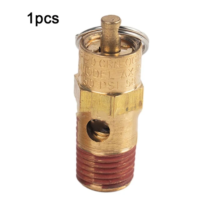 Soupape De Sécurité à Ressort 150 PSI 1/4 NPT - Pour Compresseur D'Air En Acier Inoxydable