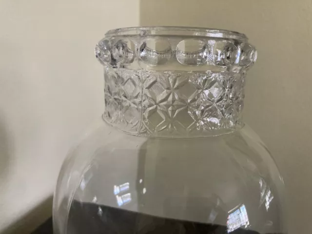 DAKOTA/ GLOBE apothecary CANDY JAR / GlASS/ DRUG STORE 3