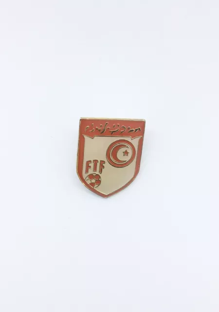 Tunisia National Team Football Soccer Crest Enamel Pin Badge