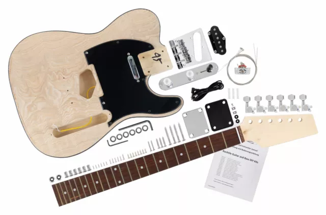 Rocktile TL-Design E-Gitarre Bausatz selber bauen Do It Yourself Kit DIY Set