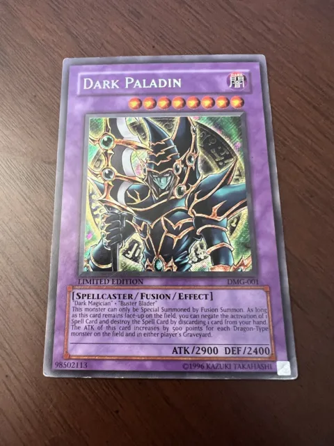 Yu-Gi-Oh! Dark Paladin DMG-001