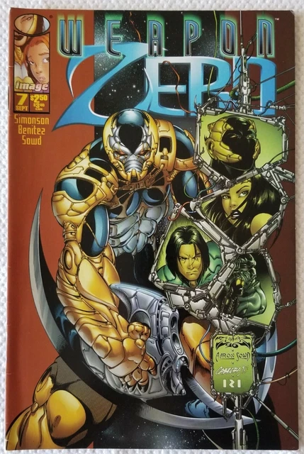 Weapon Zero Vol. 2 #7 Sept. 1996 First Printing Image Comics