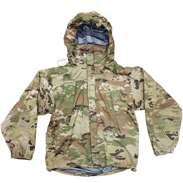 GENUINE US GI MILITARY ACU DIGITAL YNIVERSAL CAMO GORTEX PARKA JACKET ECWCS MR E