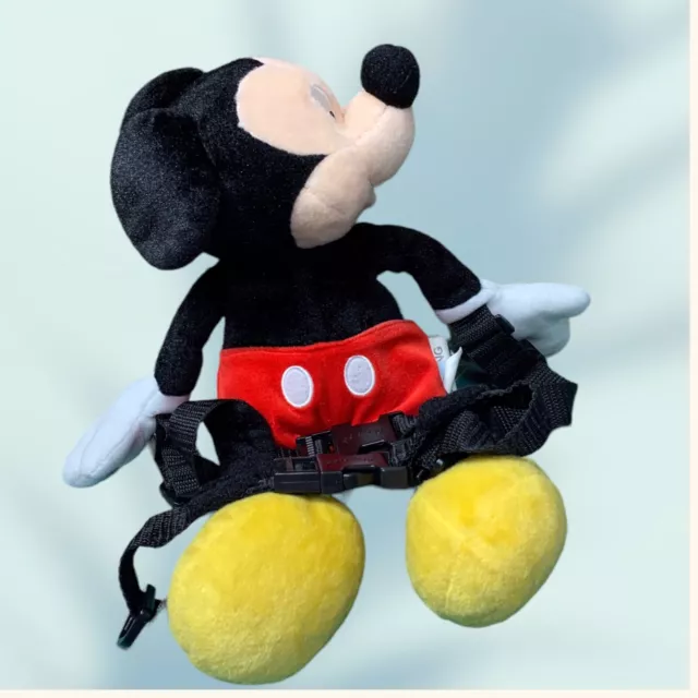 DISNEY BABY Toddler MICKEY MOUSE 2 IN 1 Harness Buddy Leash GOLDBUG AURORA Clean