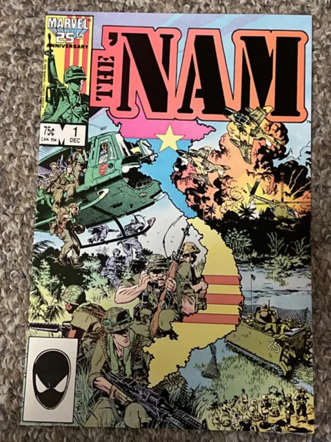 The NAM  1 .. NM .. DEC 1986 Marvel 25th Anniversary Marvel .. Sharp Copy
