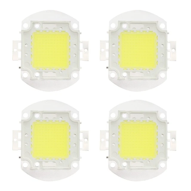 4x DC32-34V 100W 7500LM 6500K Lampada Lampada LED Alta DC32-34V 100W E4L2