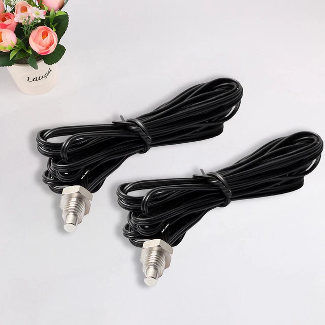 10 Stück NTC-Temperatursensor 10K – PVC-Kabel, Wasserdicht, Für Klimaanlagen, Kühlschränke & Inkubatoren