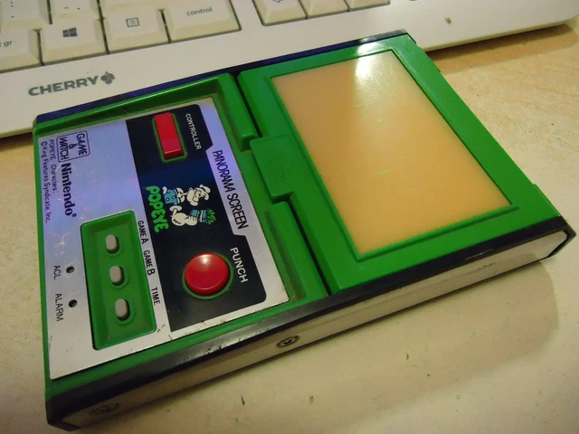 NINTENDO GAME & Watch Popeye Widescreen Tested OK Japan PG-92