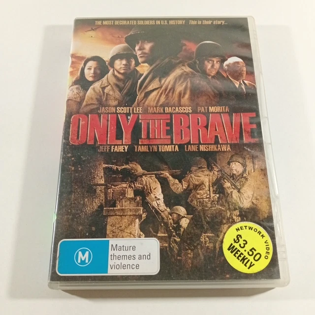 ONLY THE BRAVE DVD Region PAL Video Store Ex Rental Movie Pat