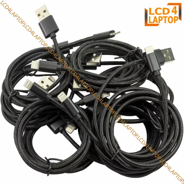 50 x Brand New For iPhone Cable Wholesale JOB LOT Warehouse Stock Clearance Sale