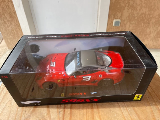 FERRARI 575 GTZ Zagato 1:18 Hotwheels Elite Grau/Silber OVP EUR 61,00 - FR