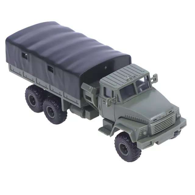 1PC 1:72 Scale KrAZ-260 Tractor Military Vehicle Truck Toy Block Car Model KitEL