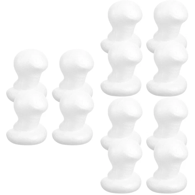 12 PCs Bastelschaum tierdiy tiergeformtes Schaumhandwerk unfertige