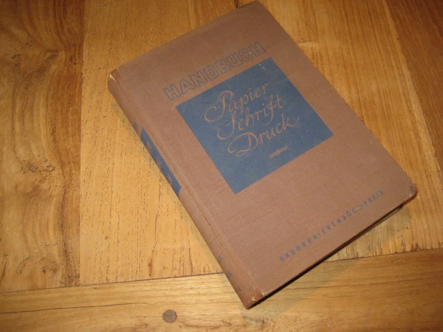 Handbuch Papier Schrift Druck · Elsner Berlin