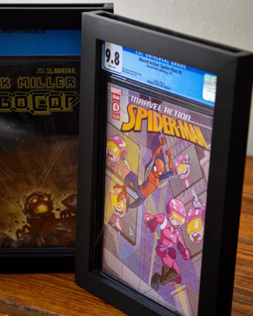 Graded Comic Book TopLoader Frame Black (Slabs Not Included)