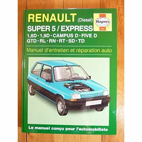 S5 Express Die Revue Technique Haynes Renault  Etat neuf
