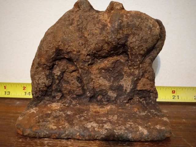 Antique Iron Equestrian Horse Native American Indian Artifact
