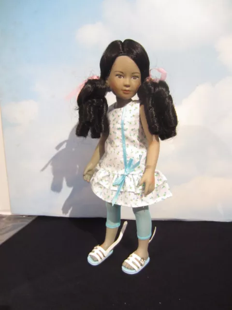 Leeann Dolls 11" Basic Doll by Denis Bastien Outfit and Wig included