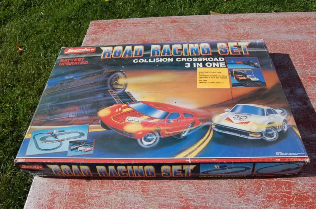 SPEEDDEX , circuit de voitures , train  , vendu en l'état - Jouet vintage