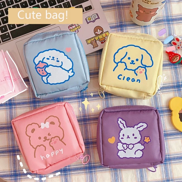 Quality Portable Use Napkin Storage Coin Purse Feminine Napkin Travel Goods