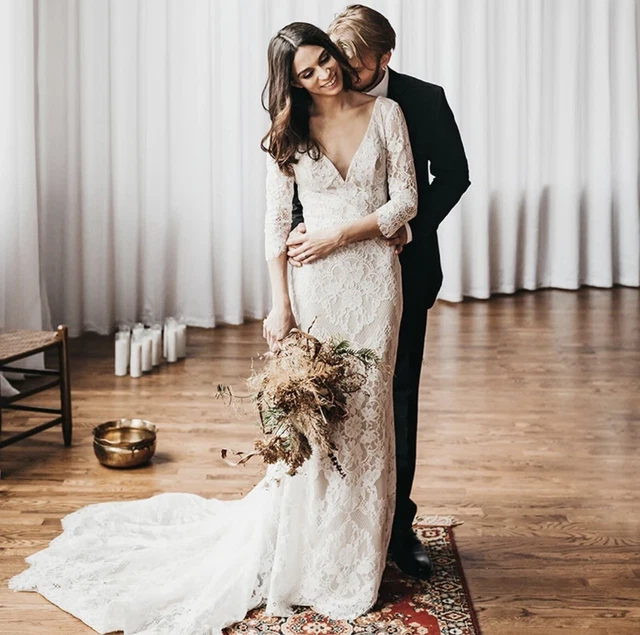 Abito da sposa boho