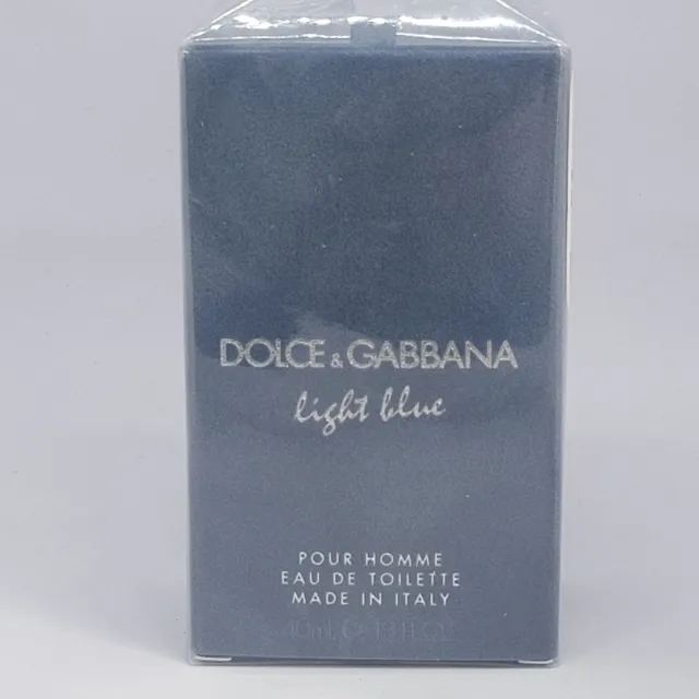 D & G LIGHT BLUE by Dolce & Gabbana 1.3 OZ Authentic POUR HOMME EAU DE TOILETTE