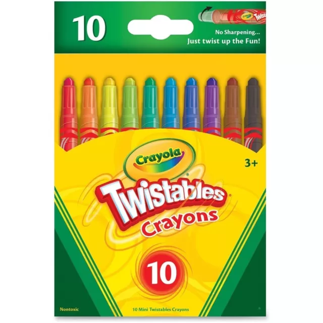 Crayola Silly Scents Twistables Crayons, Sweet Scented Crayons, 12 Count,  Gift
