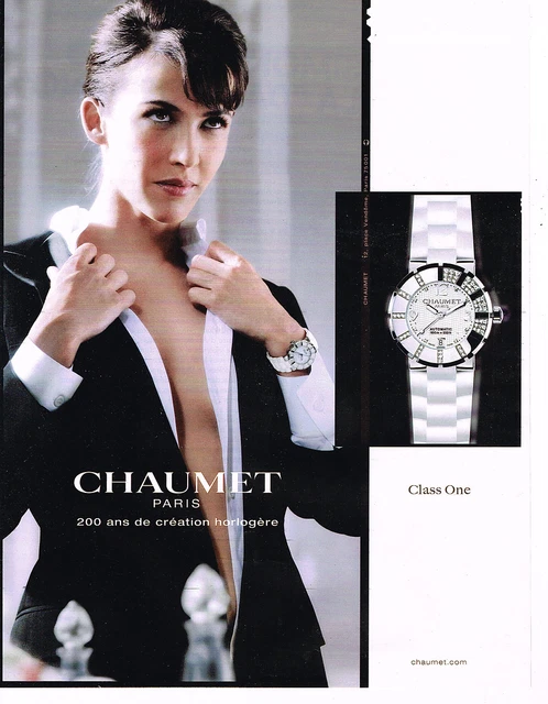 PUBLICITE ADVERTISING 014   2011   CHAUMET    SOPHIE MARCEAU   montres