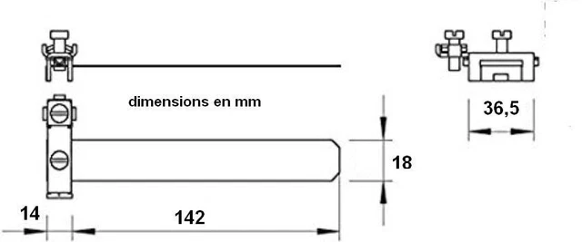 Bride de mise à la terre pour conduite de 8 à 30 mm fil de 2,5 à 16 mm² lot de 5 2