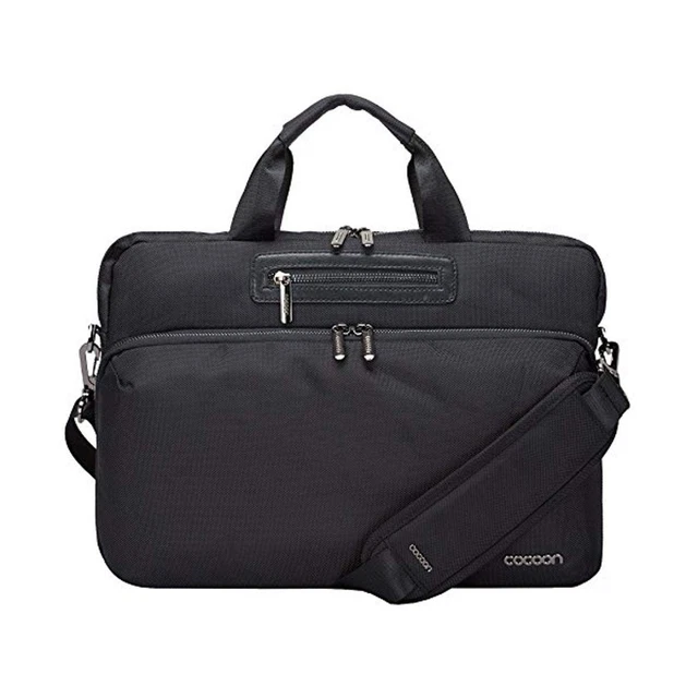 Cocoon MCP3305BK Buena Vista 16" Laptop Slim Brief with Built-in Grid-IT!® Ac...