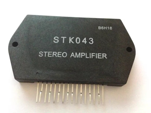 STK043 | Amplifier + Heat Sink Compound | New Original SANYO