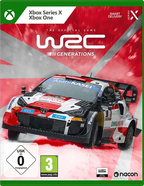 Microsoft XBOX One XBOne X XBSX Series X Spiel WRC Generations NEU NEW 55