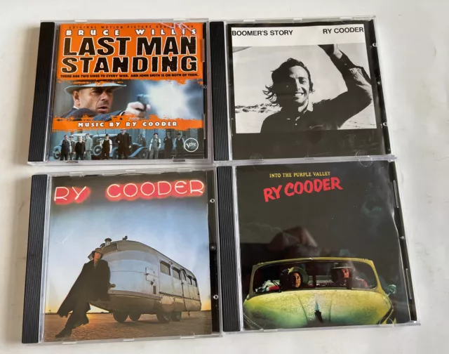 Ry Cooder/last Man standing/boomer’s Story/Ry Cooder/Into The purple valley 4CDs