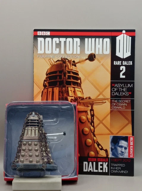 Eaglemoss Doctor Who Figurine Collection Oswin Oswald Dalek Rare Dalek Issue 2