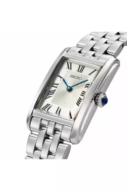 Seiko Mujer Clásico Reloj 22mm Resistente Al Agua SWR083P1 3