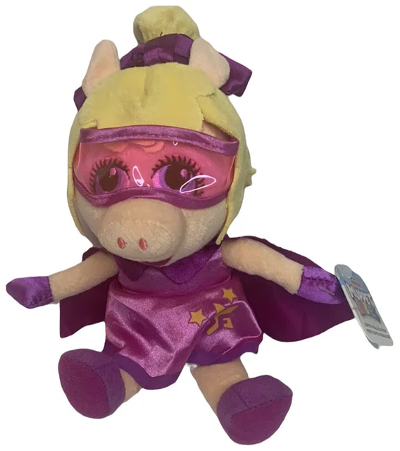 Miss Piggy Plush Muppet toy beanie doll plushies authentic Disney