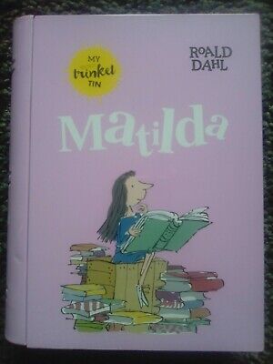 Roald Dahl Matilda My Secret Trinket Tin In Preloved Condition
