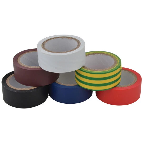 UniBond 1415390 Électrique Bande (6 Couleur Paquet) 19mm X 3.5m