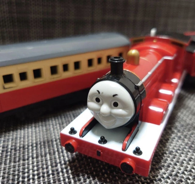 James Rarity THOMAS & FRIENDS TOMY Plarail Trackmaster Classic James Rare Train Used ...