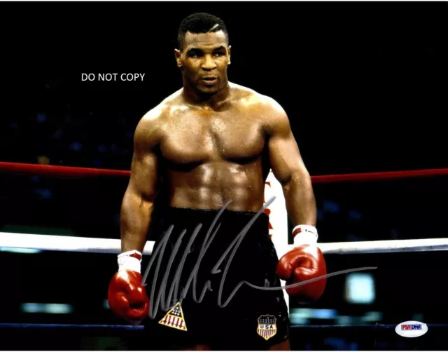 MIKE TYSON Signed Autographed 8x10 Reprint Photo #2 !!