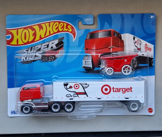 RARE HOT WHEELS Super Rigs Target Truck (Bullseye’s Big Rig) US Target