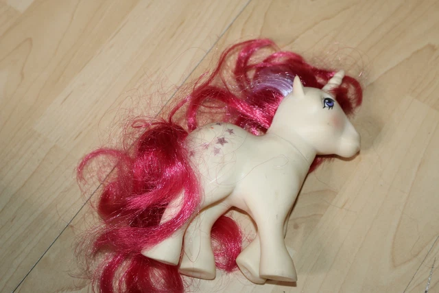 Hasbro - Vintage 1983 My Little Pony - G1 Moondancer - Unicorn w/Moon & Stars
