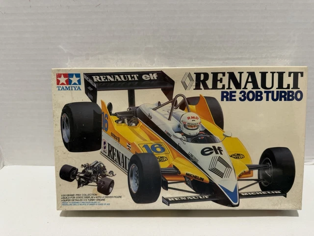 RENAULT RE30 N°16 GP DE FRANCE 1982 ARNOUX KIT Monté TENARIV 1:43 d