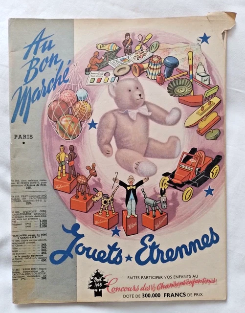 catalogue jouets et étrennes. Au bon Marché , Paris- Décembre 1933 | eBay