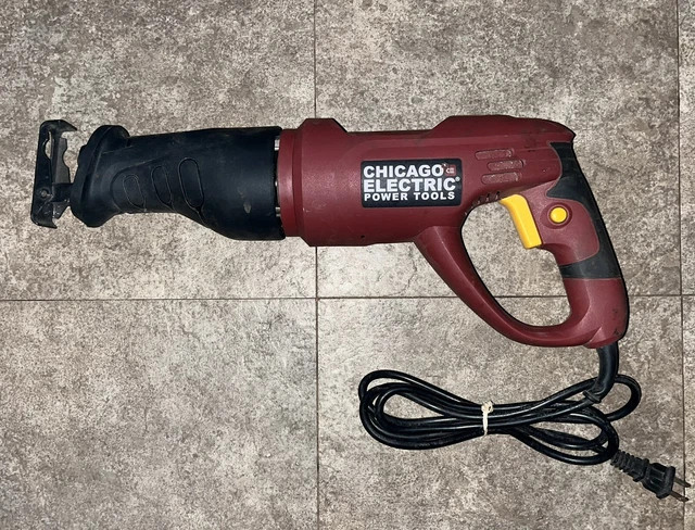 CHICAGO ELECTRIC 4095 Corded Electric Reciprocating Saw 4.5A S10012114 20.00 PicClick