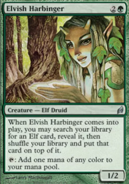 *MRM* FR/VF Annonciatrice Elfe - Elvish Harbinger MTG Lorwyn