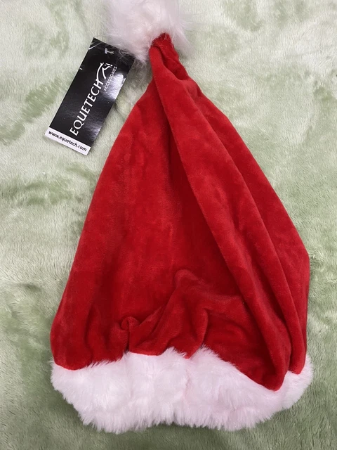 Equine Equipment Equitech Christmas Child’s Santa Hat Silk SOLD OUT ONLINE