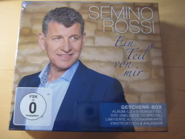 Ein Teil von mir (Geschenk-Box) - Semino Rossi 2017 - CD & DVD - neu & ovp
